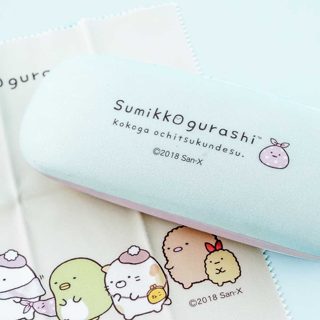 Sumikko Gurashi Letter S Eyeglass Hard Case