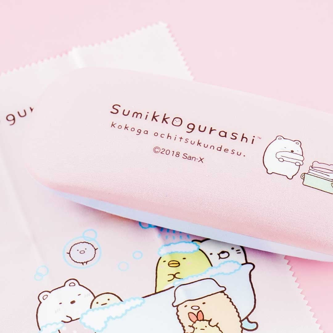 Sumikko Gurashi Letter A Eyeglass Hard Case