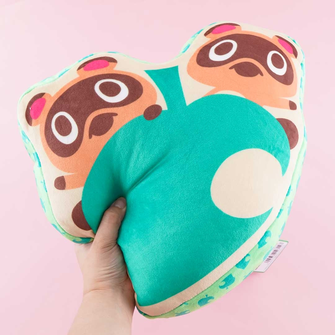 Animal Crossing Timmy & Tommy Leaf Cushion
