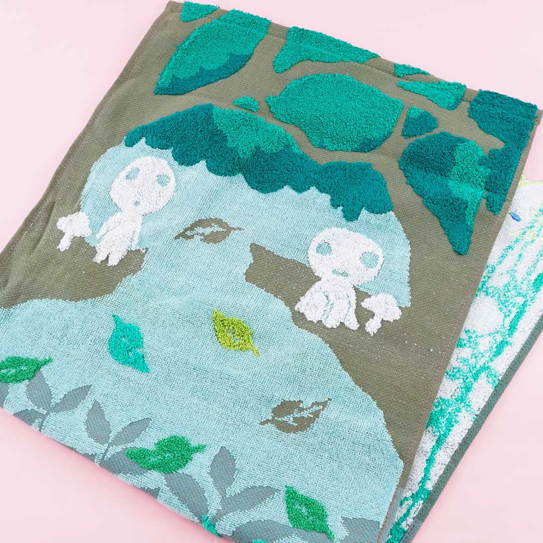 Princess Mononoke Kodama Bath Towel