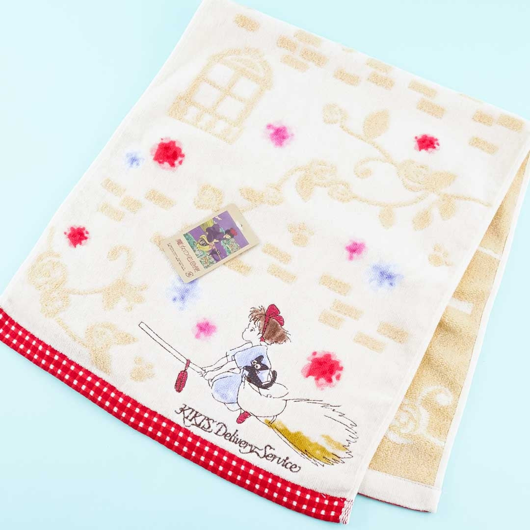 Kiki’s Delivery Service Brick Wall Bath Towel