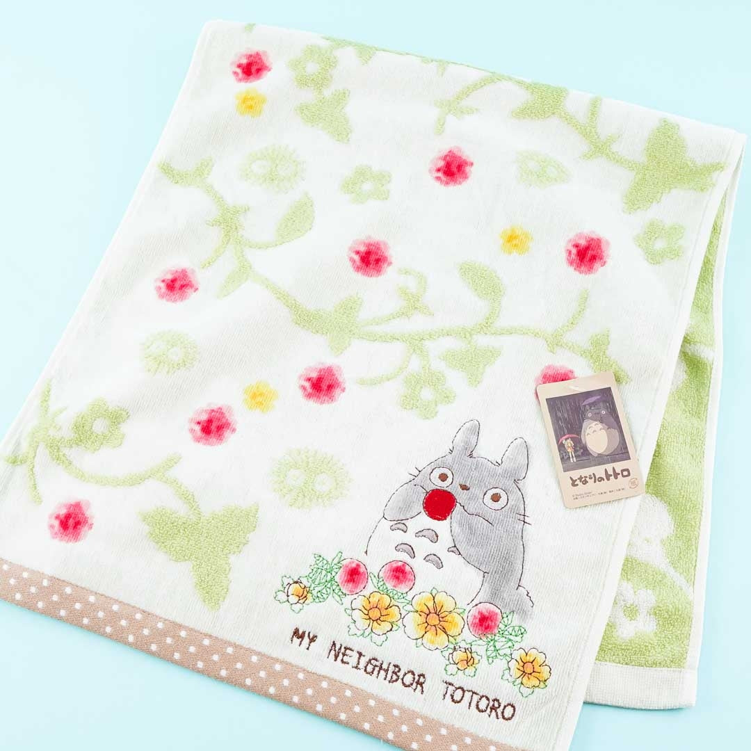 My Neighbor Totoro Fruity Harvest Bath Towel