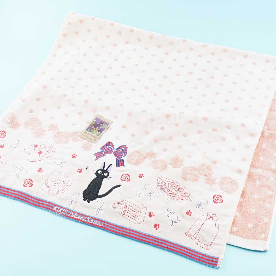 Kiki’s Delivery Service Jiji & Dots Bath Towel