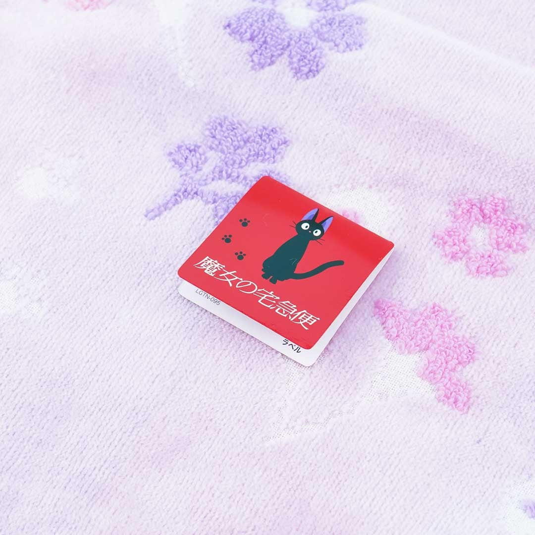 Kiki’s Delivery Service Jiji Floral Fantasy Bath Towel