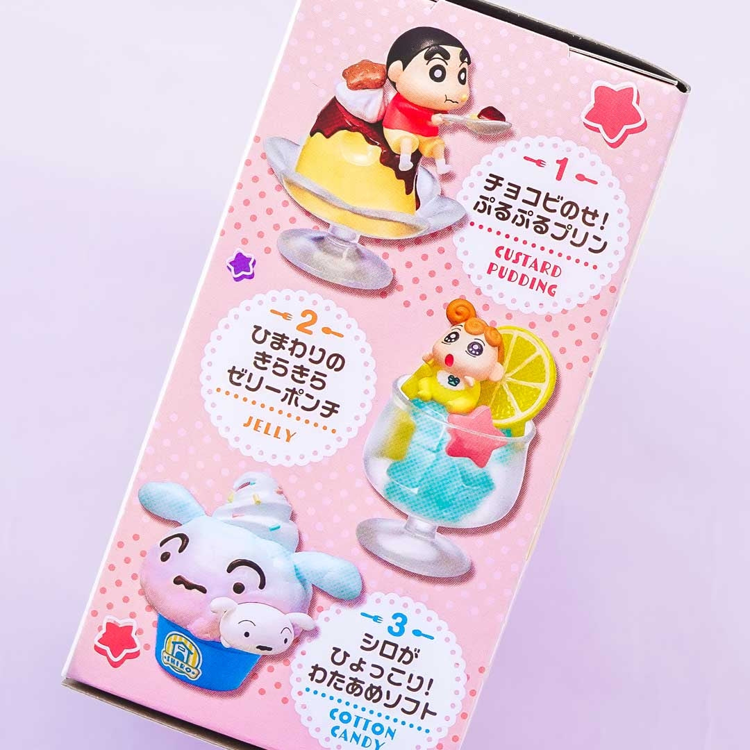 Re-Ment Crayon Shin-Chan Manpuku Sweets