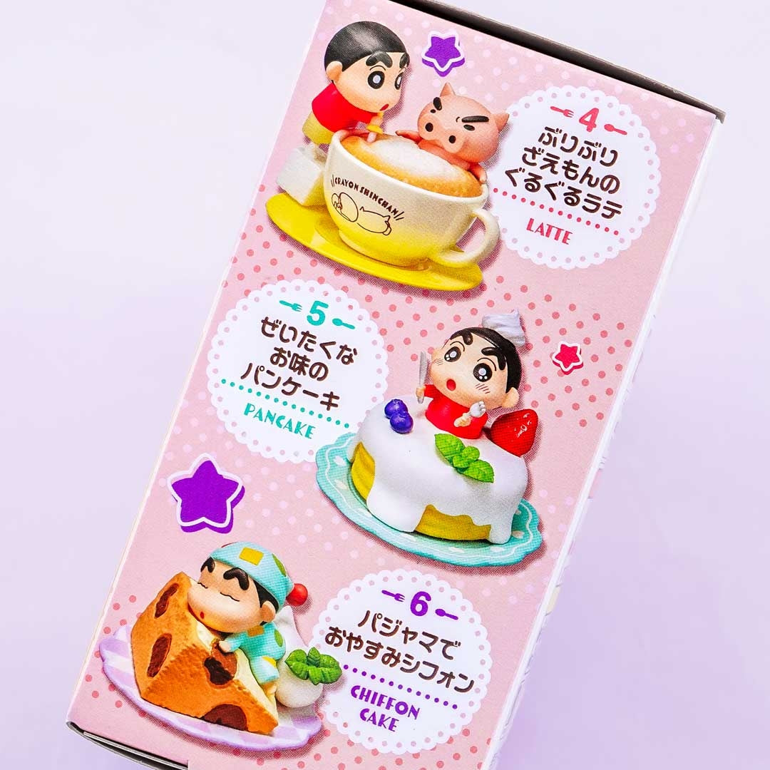 Re-Ment Crayon Shin-Chan Manpuku Sweets