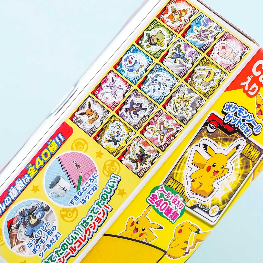 Pokemon Corn Puff Snacks - Pudding