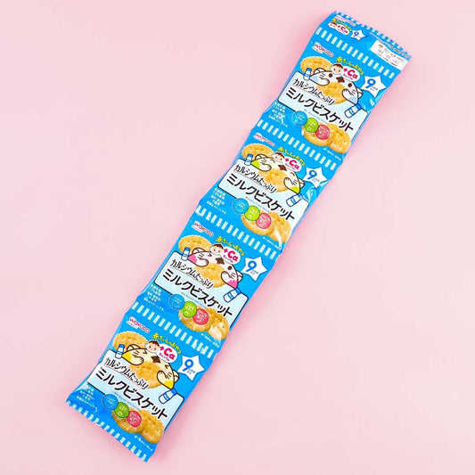 Wakodo Baby +Ca Milk Biscuit Mini Pack - 4 pcs