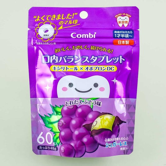Combi Teteo Oral Balance Tablet Candy - Grape