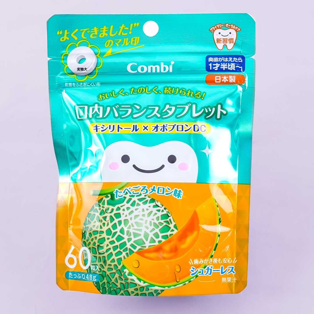 Combi Teteo Oral Balance Tablet Candy - Melon