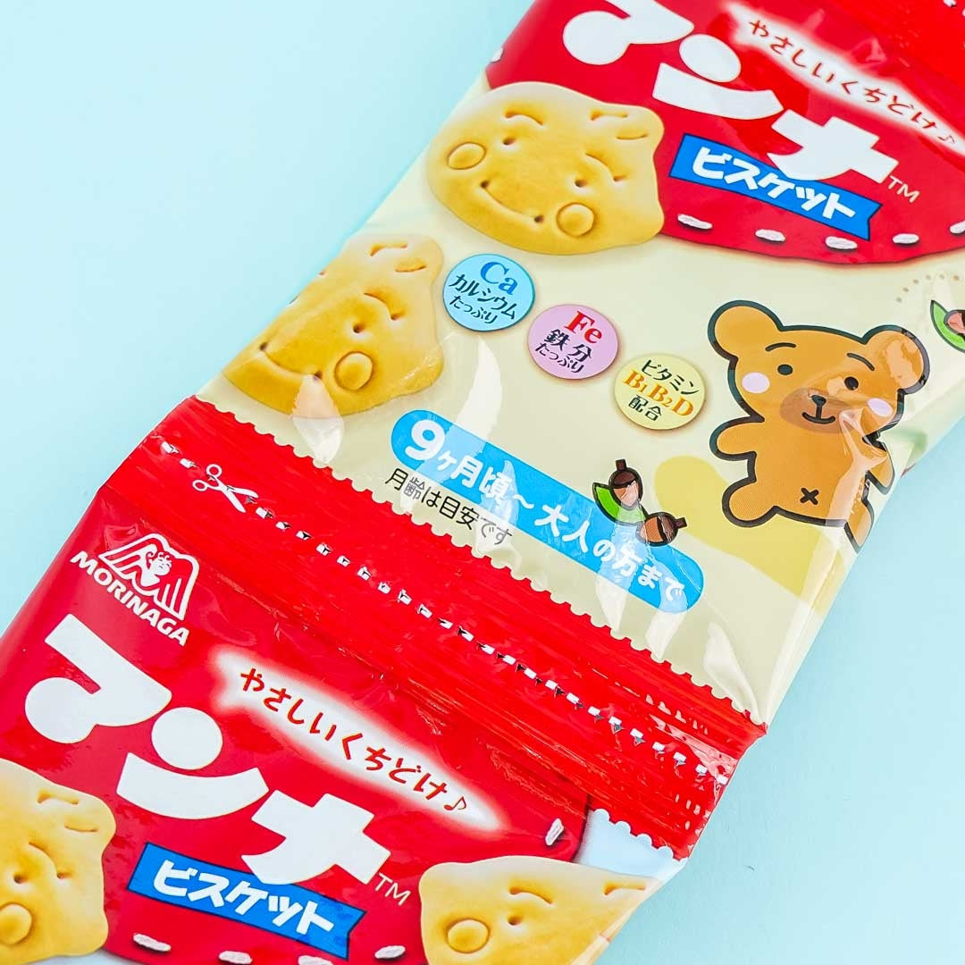 Morinaga Manna Biscuit Snack Pack - 4 pcs