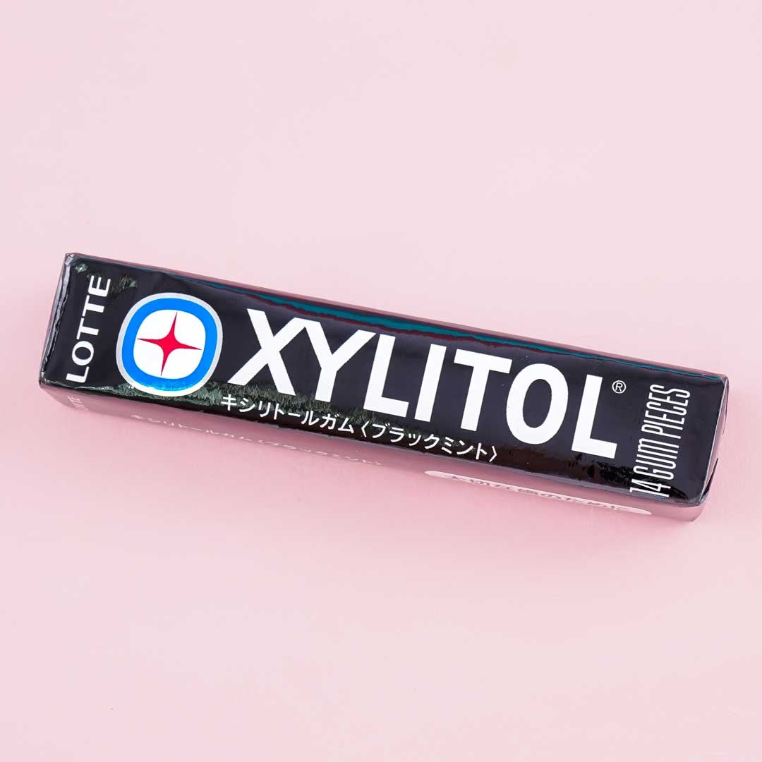 Lotte Xylitol Gum - Black Mint
