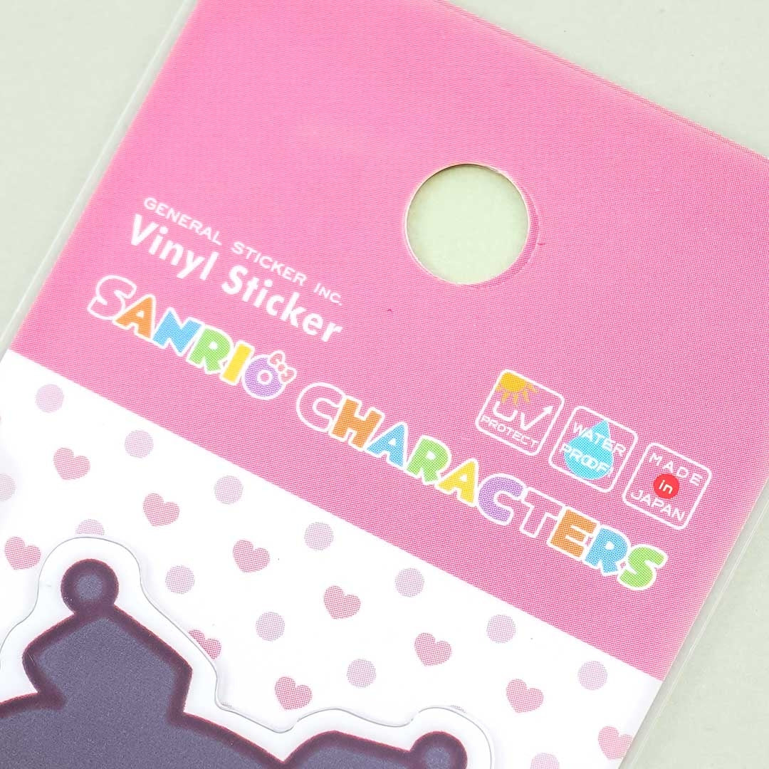 Sanrio Characters Vinyl Sticker - Kuromi