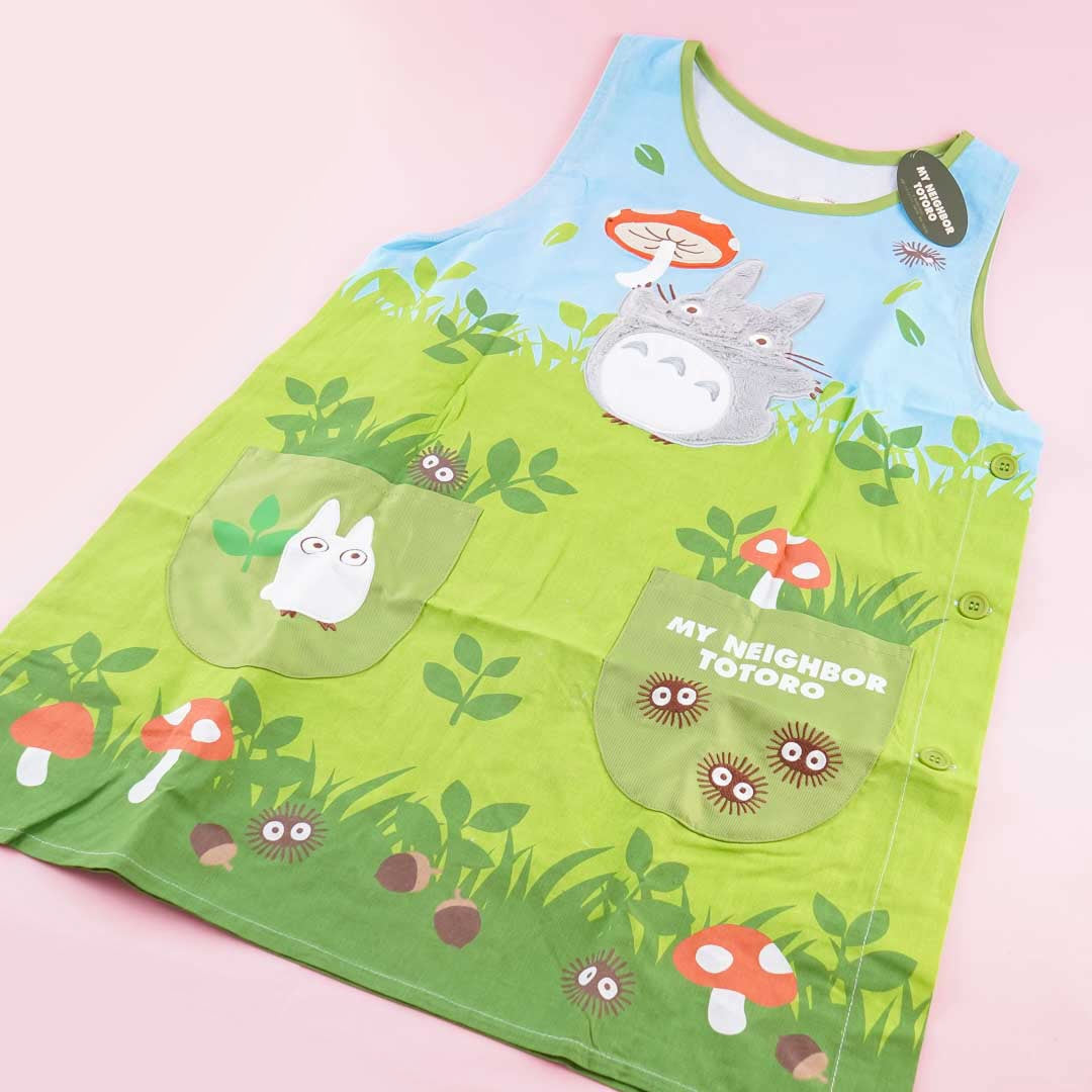 My Neighbor Totoro Mushroom Garden Apron