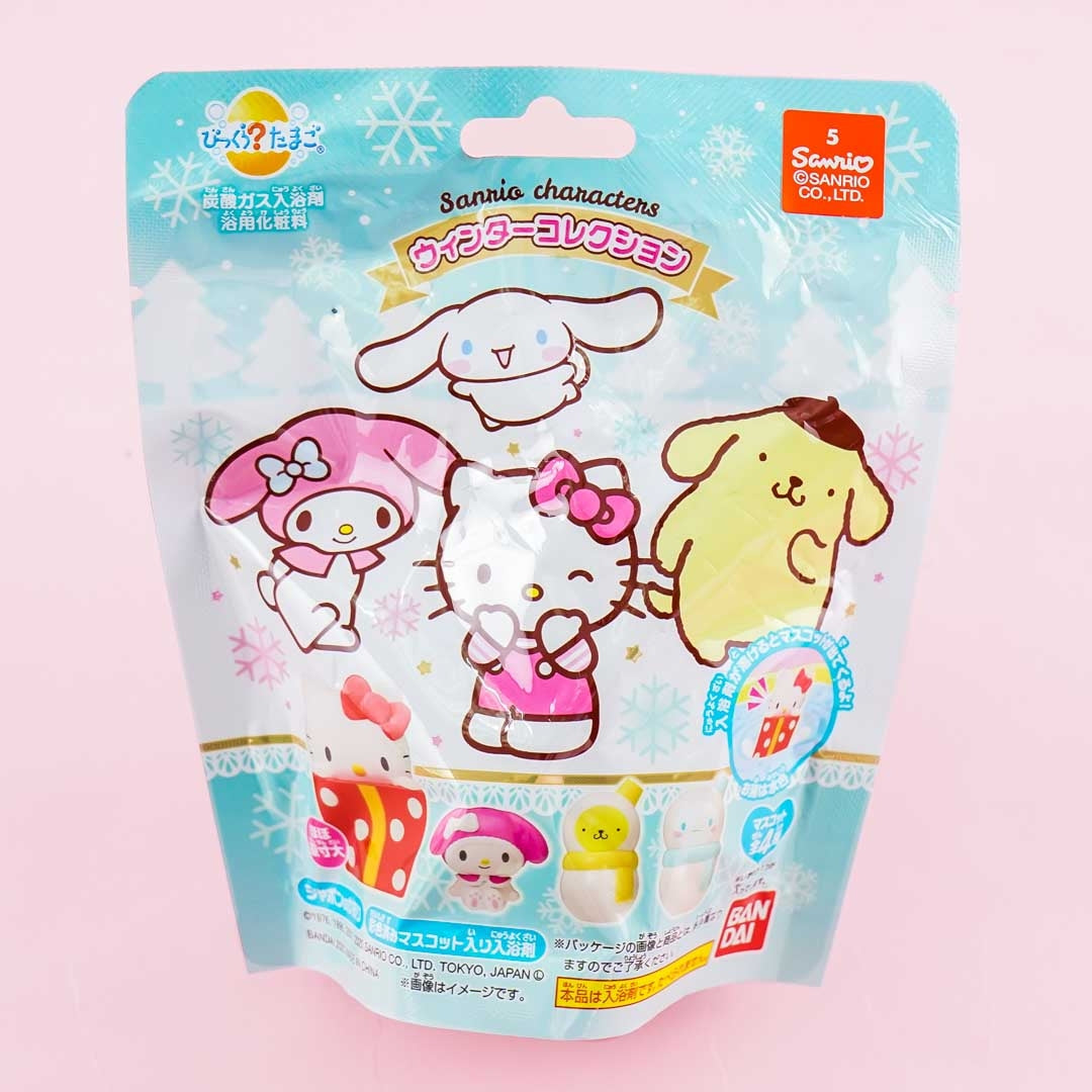 Sanrio Characters Winter Collection Bath Ball With Surprise Toy
