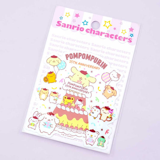 Pompompurin 25th Anniversary Celebration Vinyl Sticker
