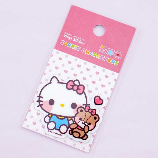 Sanrio Characters Vinyl Sticker - Hello Kitty & Tiny Chum