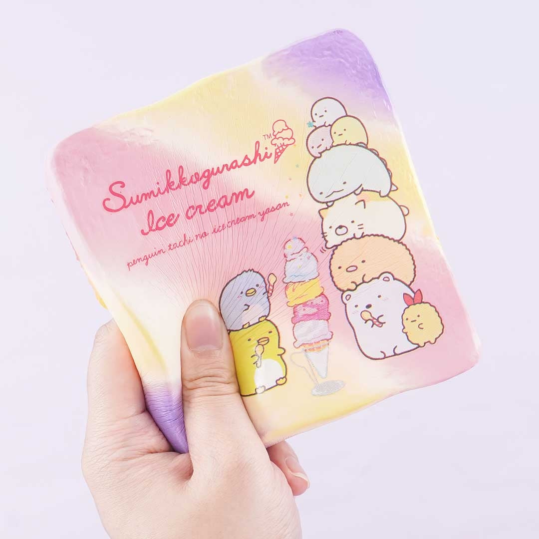Sumikko Gurashi Rainbow Toast Squishy