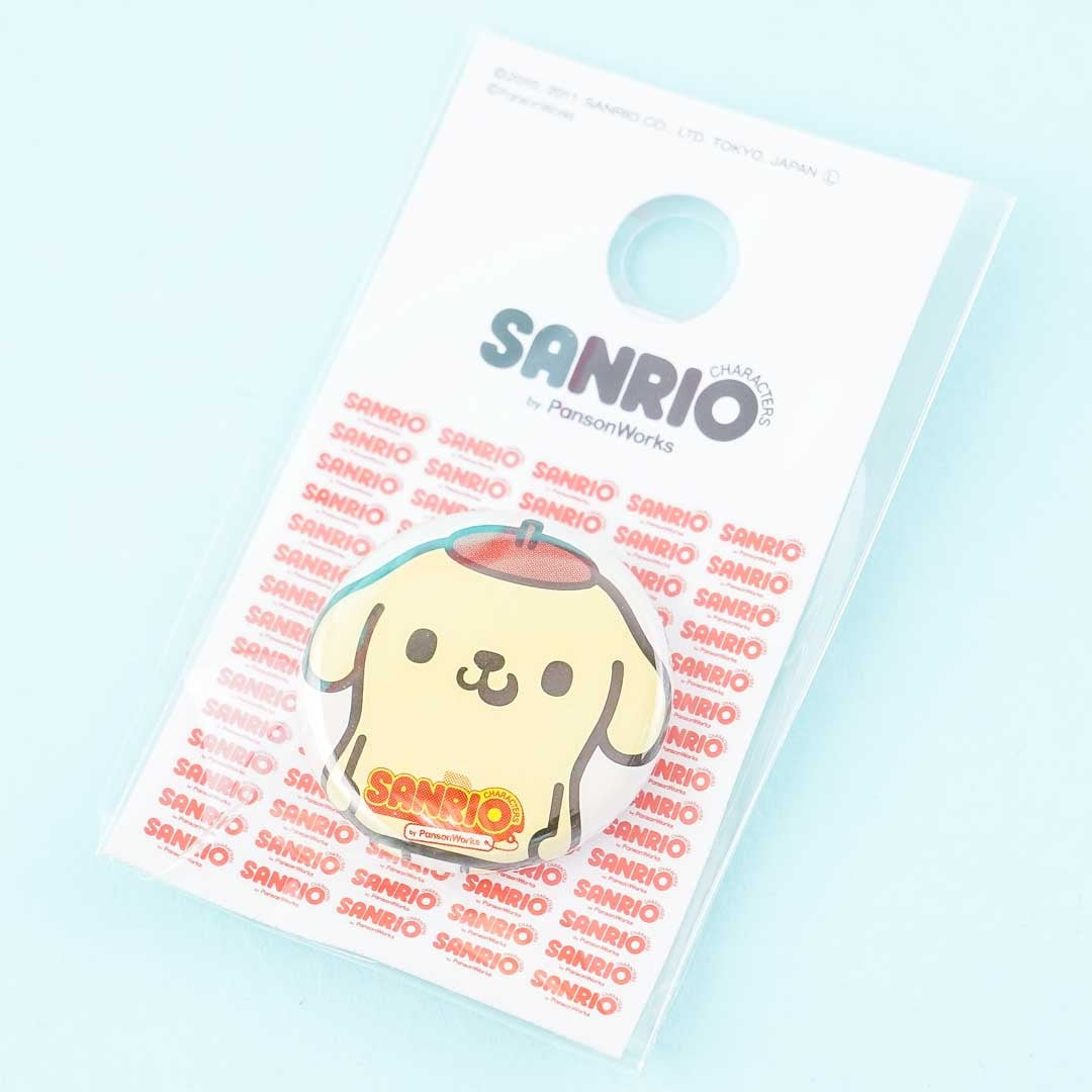 Sanrio x PansonWorks Badge - Pompompurin