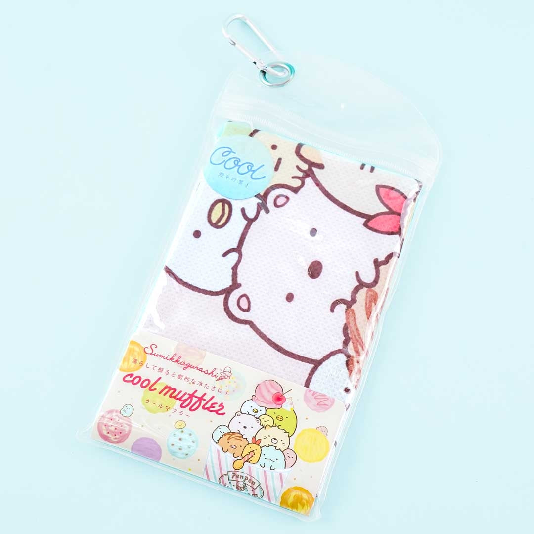 Sumikko Gurashi Ice Cream Cool Muffler Towel