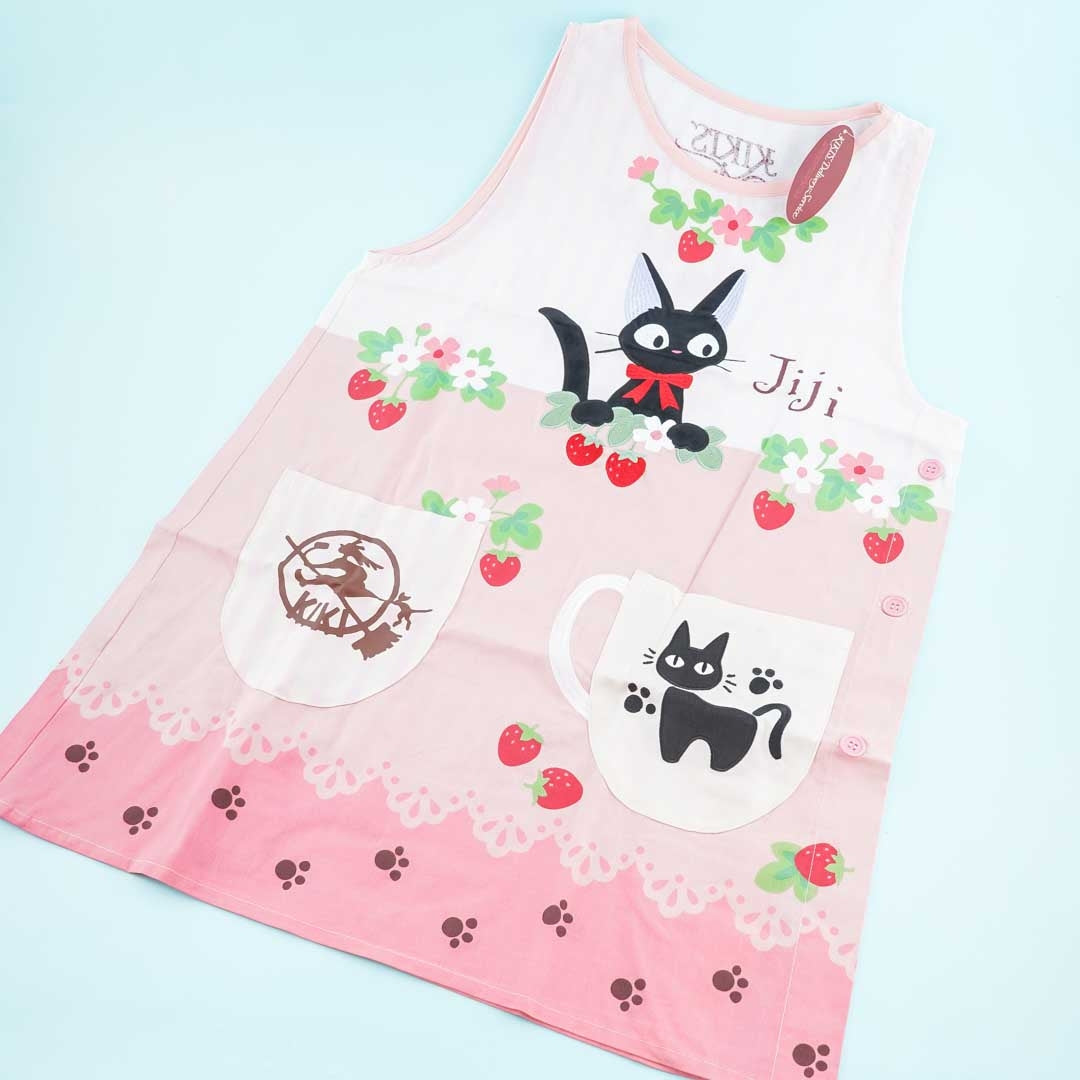 Kiki's Delivery Service Jiji Strawberry Apron