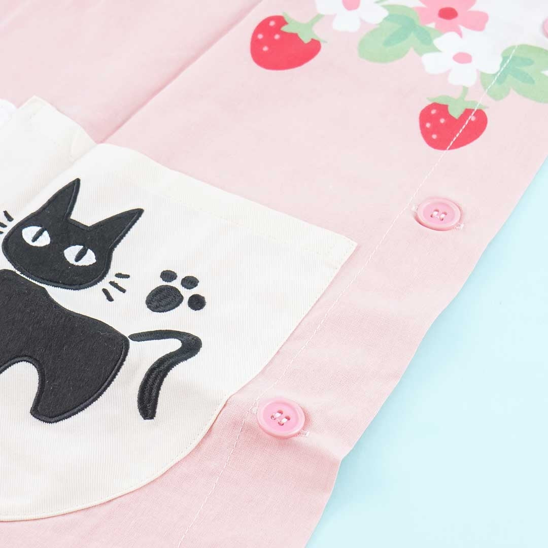 Kiki's Delivery Service Jiji Strawberry Apron