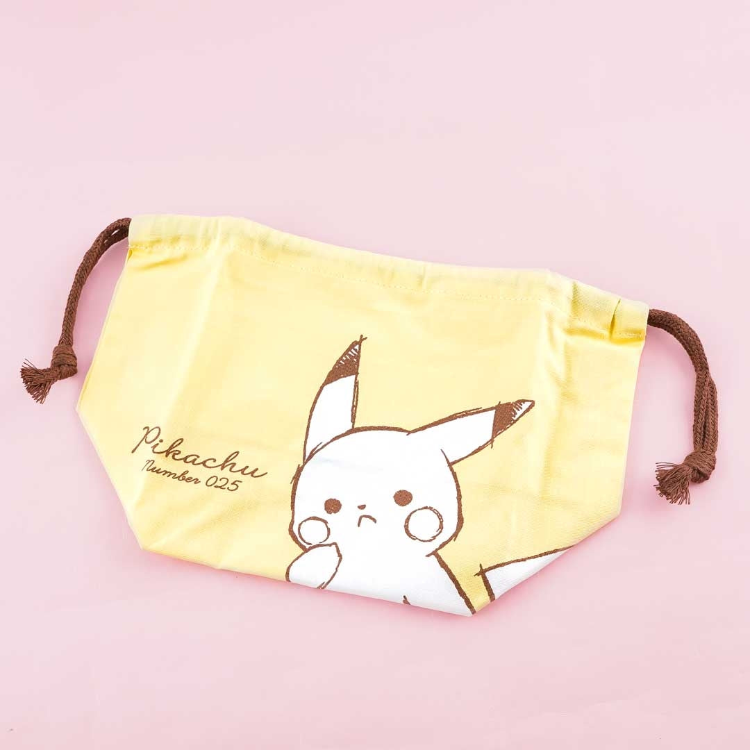 Pokémon Pikachu Number 025 Sketch Lunch Pouch