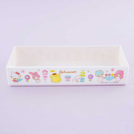 Sanrio Characters Slim Storage Container
