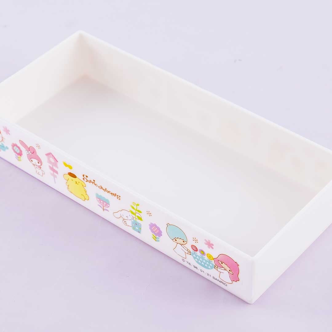 Sanrio Characters Slim Storage Container