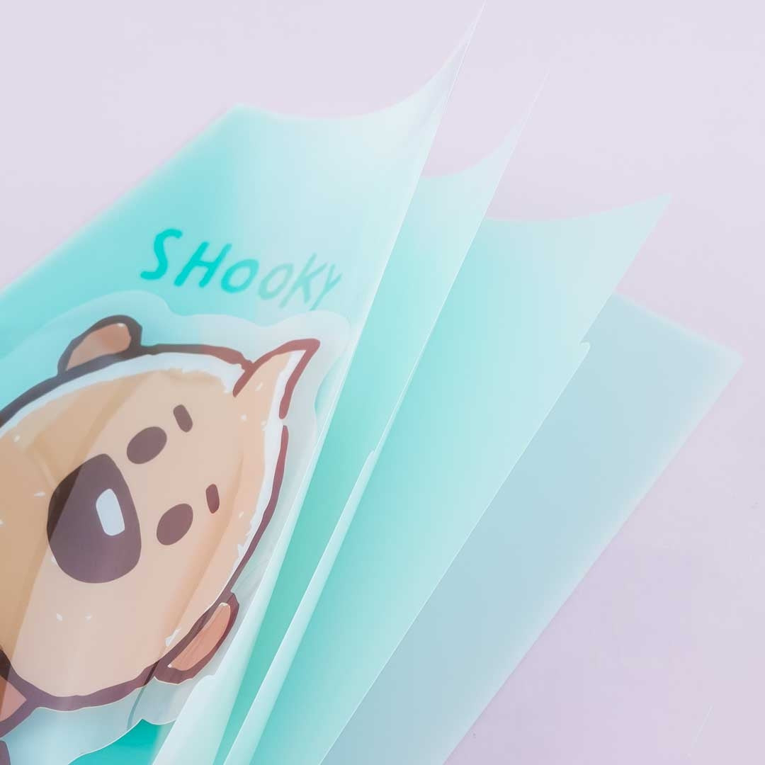 BT21 Die-cut A4 File Folder - Shooky