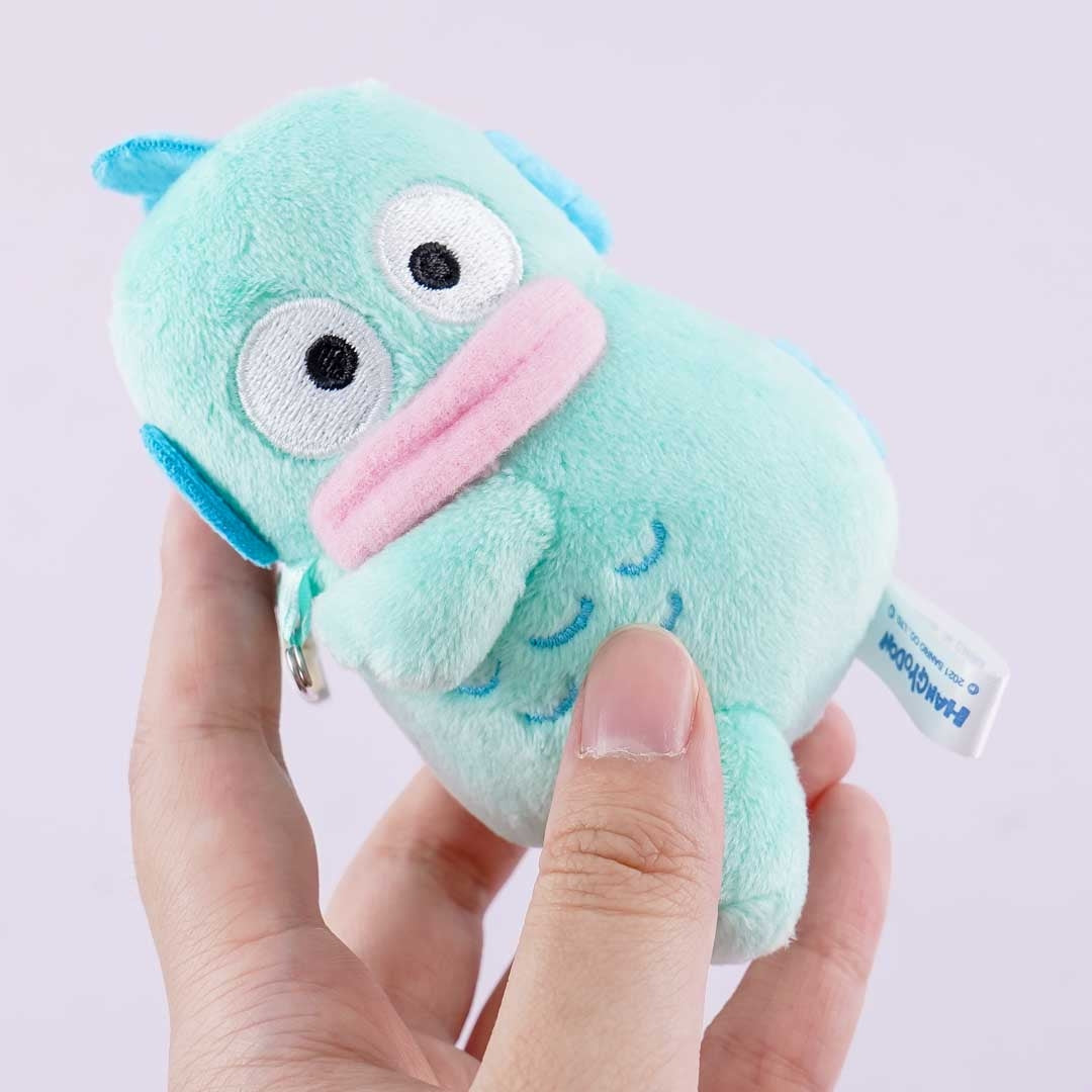 Sanrio Characters Plushie Badge - Hangyodon