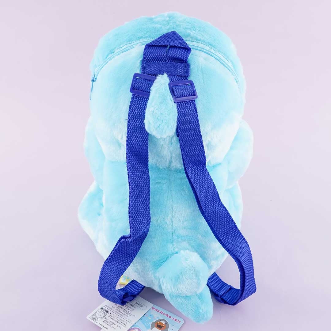 Mameshiba San Kyodai Shark Plushie Backpack - Mametaro