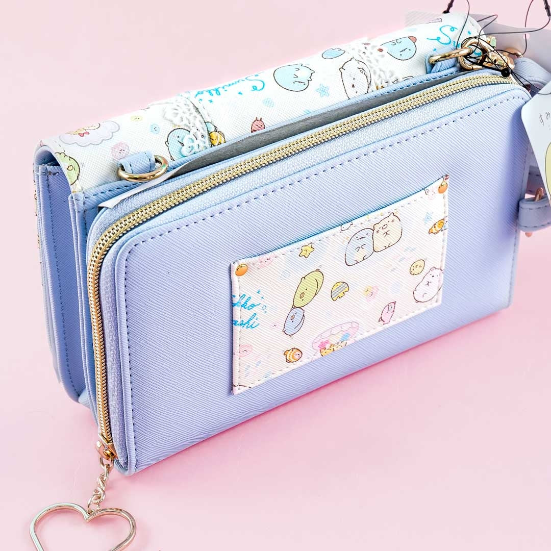 Sumikko Gurashi Sea Fantasy Blue Wallet Sling Bag