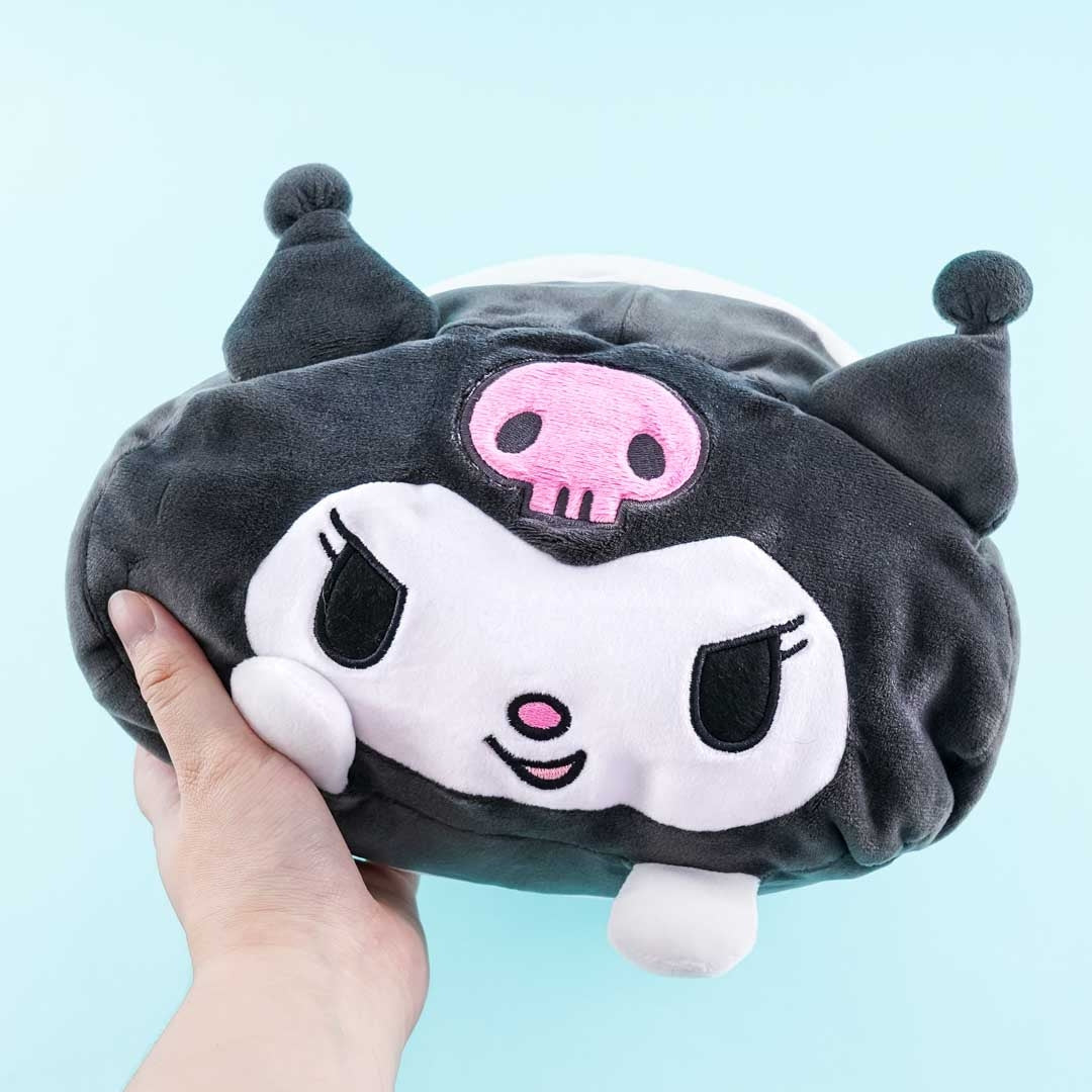 Sanrio Mochimochi Lying Down Cushion -  Kuromi