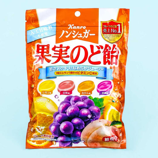 Kanro Sugar-Free Fruit Throat Candy