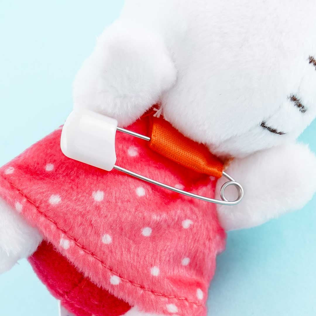 Sanrio Characters Plushie Badge - Hello Kitty