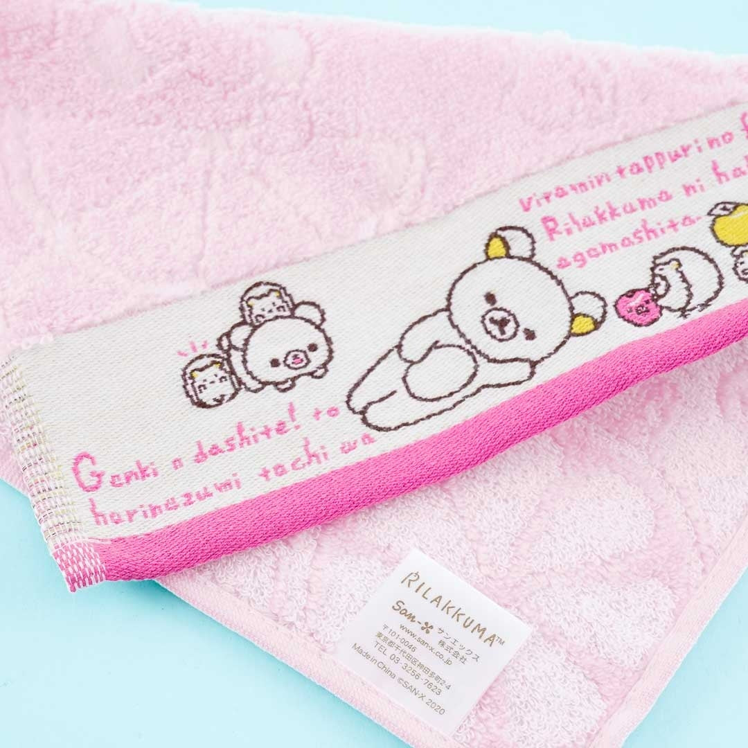 Rilakkuma Relaxation Hand Towel