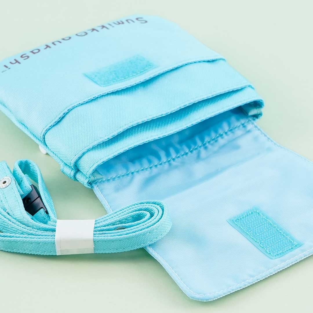 Sumikko Gurashi Die-Cut Multi-Pocket Sling Bag - Tokage