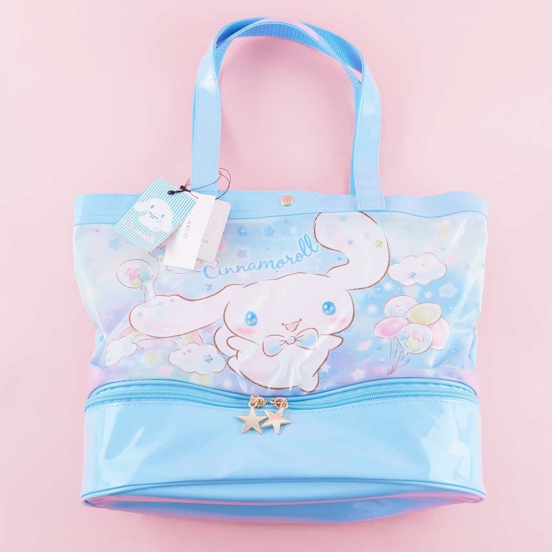 Cinnamoroll Beach Tote Bag