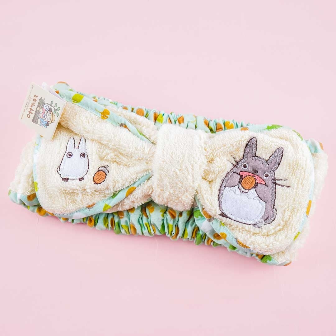 My Neighbor Totoro Fluffy Bow Hairband - Totoro & Chibi-Totoro