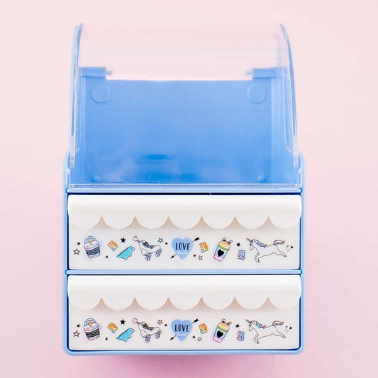 Blue Style Jewelry Chest