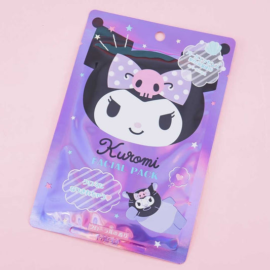 Kuromi Facial Pack Sheet Mask - Floral