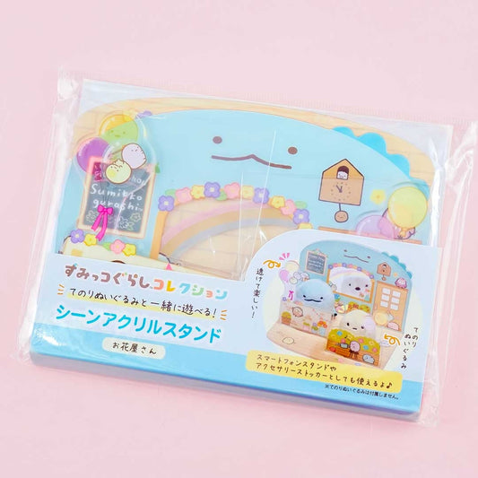 Sumikko Gurashi Flower Shop Acrylic Diorama Stand