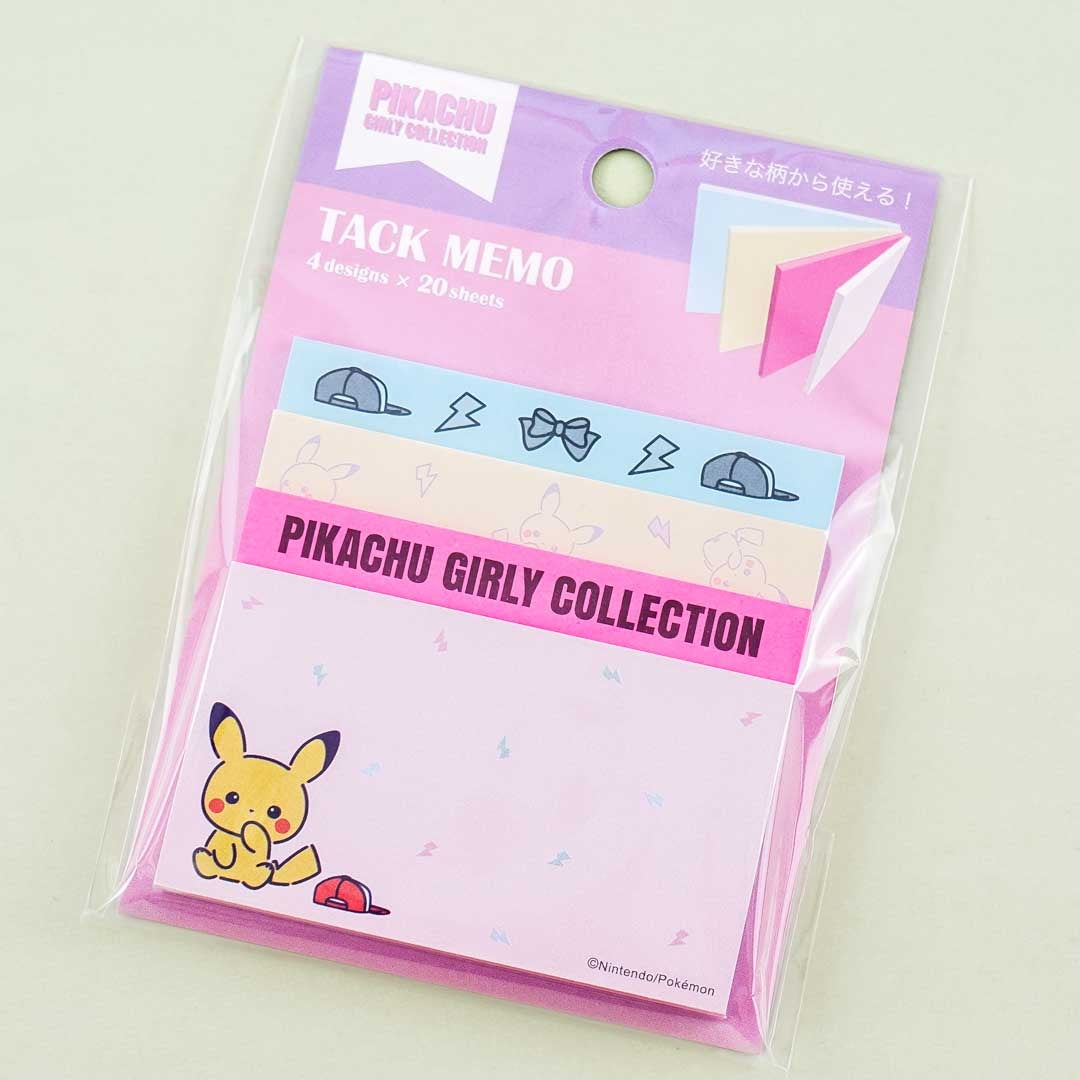 Pokémon Pikachu Girly Collection Sticky Notes