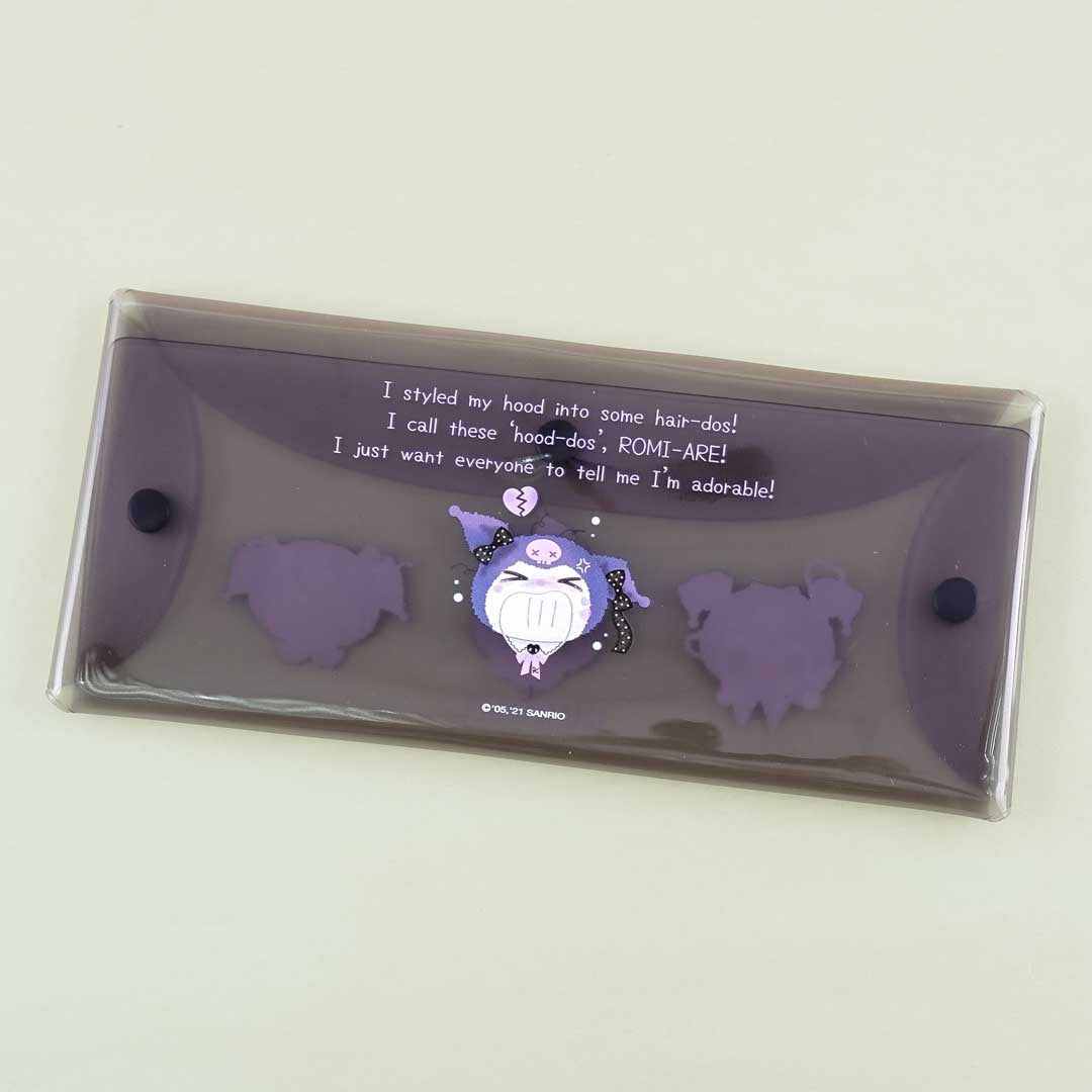 Kuromi Gothic Lolita Clear Pouch