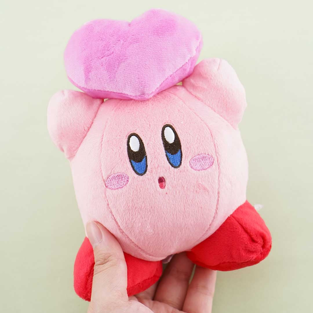 Kirby Heart Plushie - Medium
