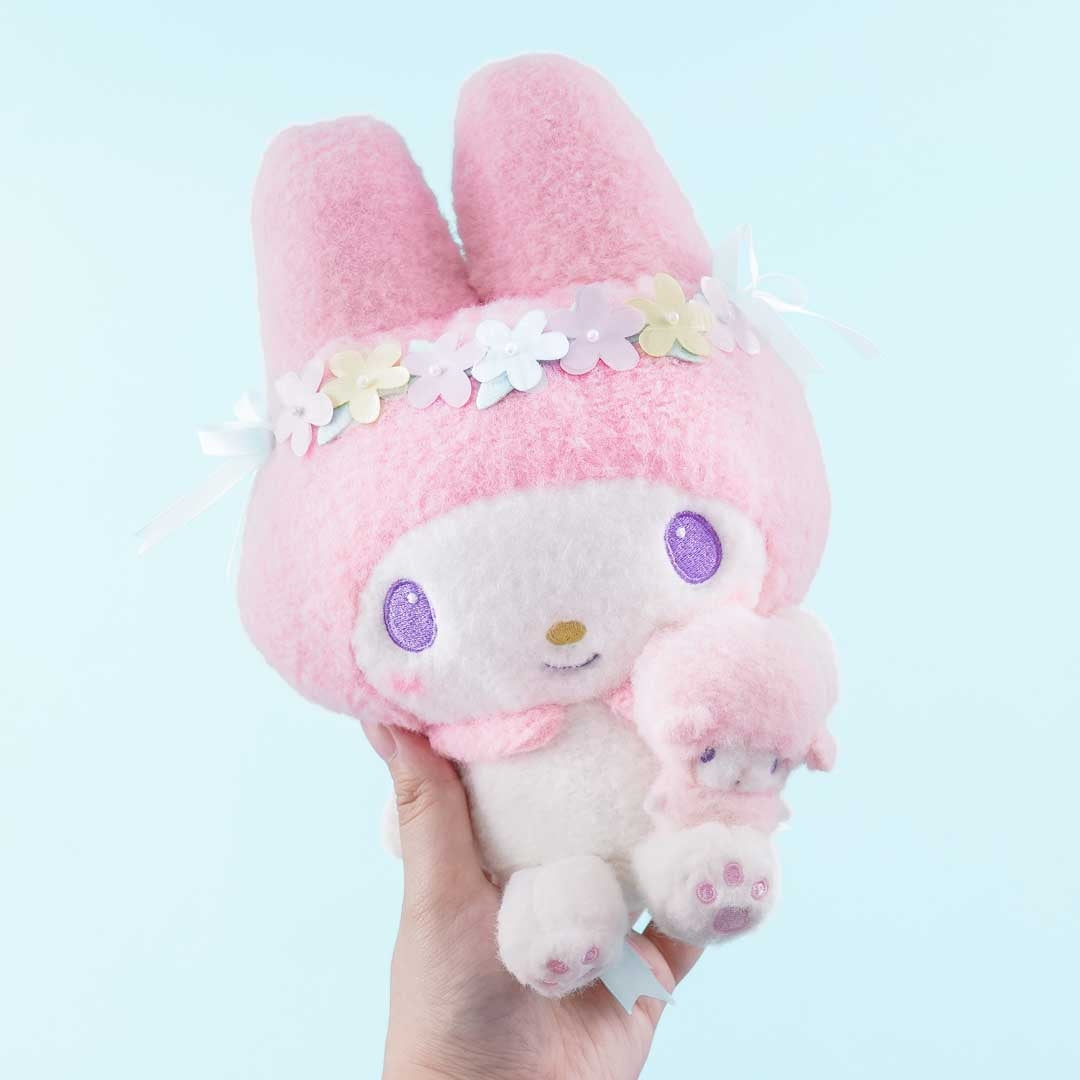 My Melody & My Sweet Piano Flower Crown Plushie - Medium