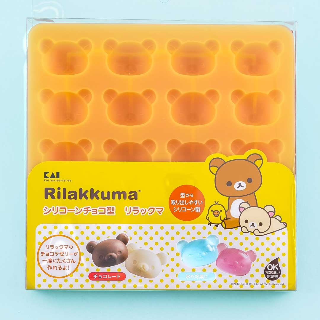 Rilakkuma Head Chocolate Mold Tray
