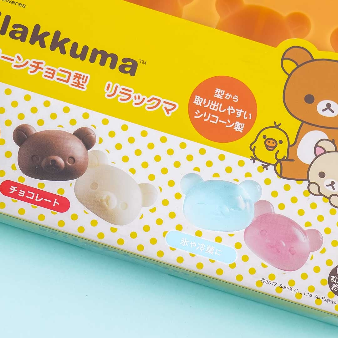 Rilakkuma Head Chocolate Mold Tray