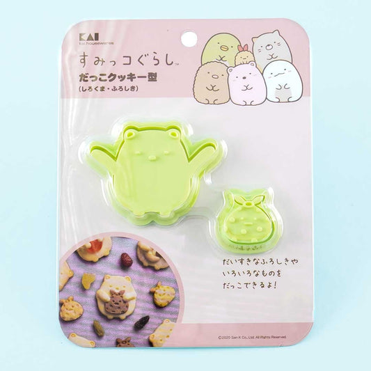 Sumikko Gurashi Cookie Punch Cutter Set - Shirokuma & Furoshiki